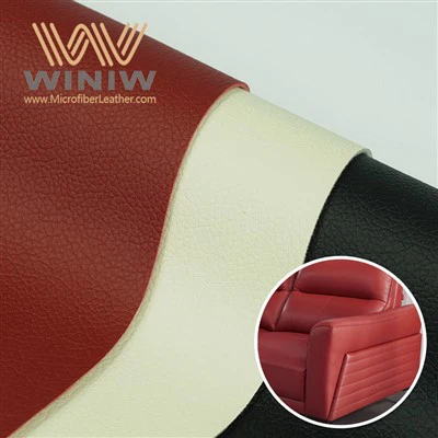 پائیدار ویگن پی یو مصنوعی چمڑے کے تانے بانے upholstery کے لئے